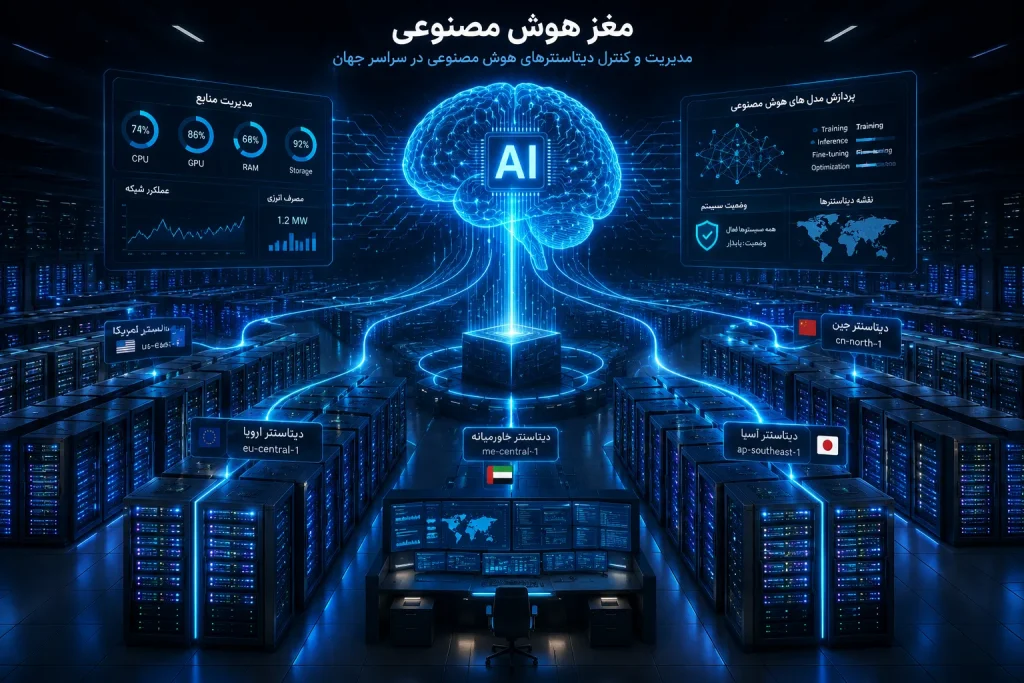 کنترل دیتا سنتر توسط هوش مصنوعی